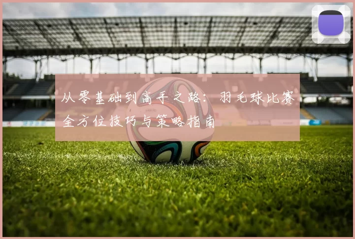 从零基础到高手之路：羽毛球比赛全方位技巧与策略指南