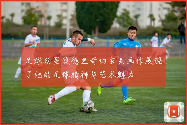 足球明星莫德里奇的玄关画作展现了他的足球精神与艺术魅力