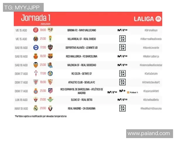 西甲联赛会改时间吗 赛程变动详解
